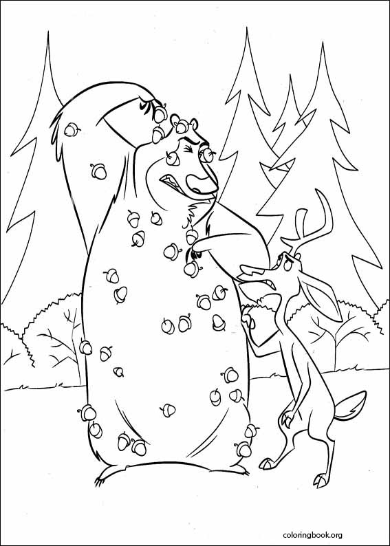Open Season coloring page (023)
