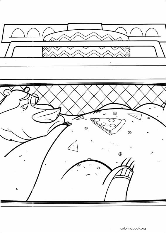 Open Season coloring page (027)
