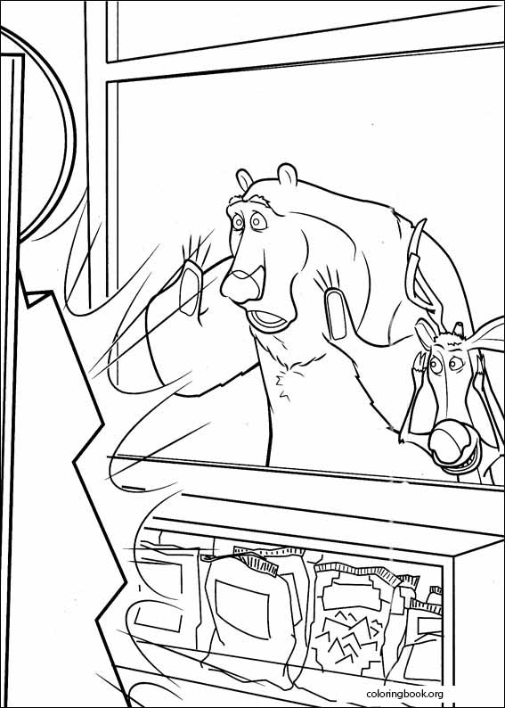 Open Season coloring page (038)