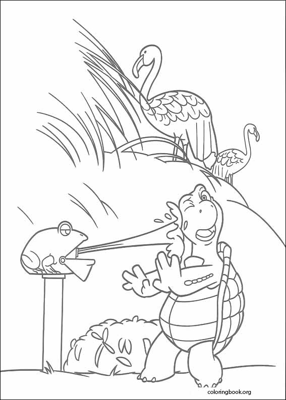 Over The Hedge coloring page (018)
