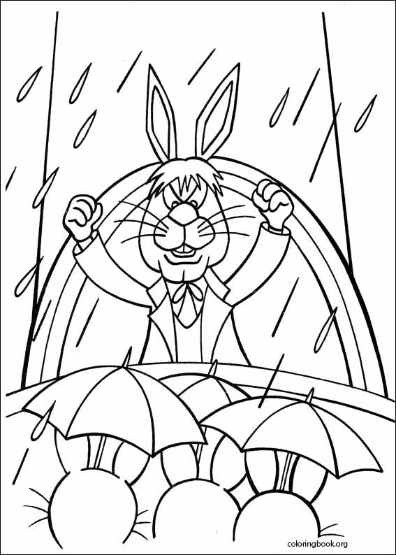 Peter Cottontail coloring page (049)