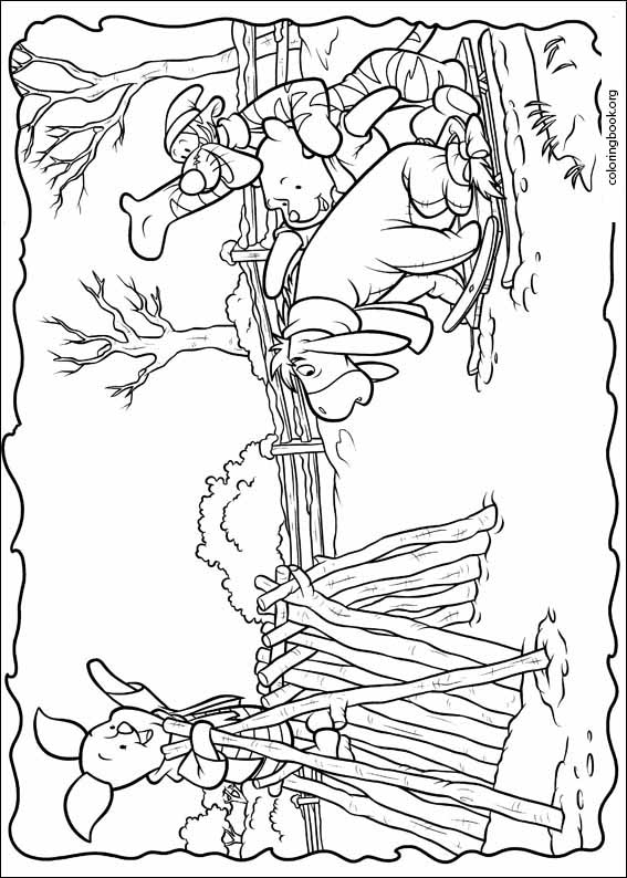 Piglet coloring page (008)