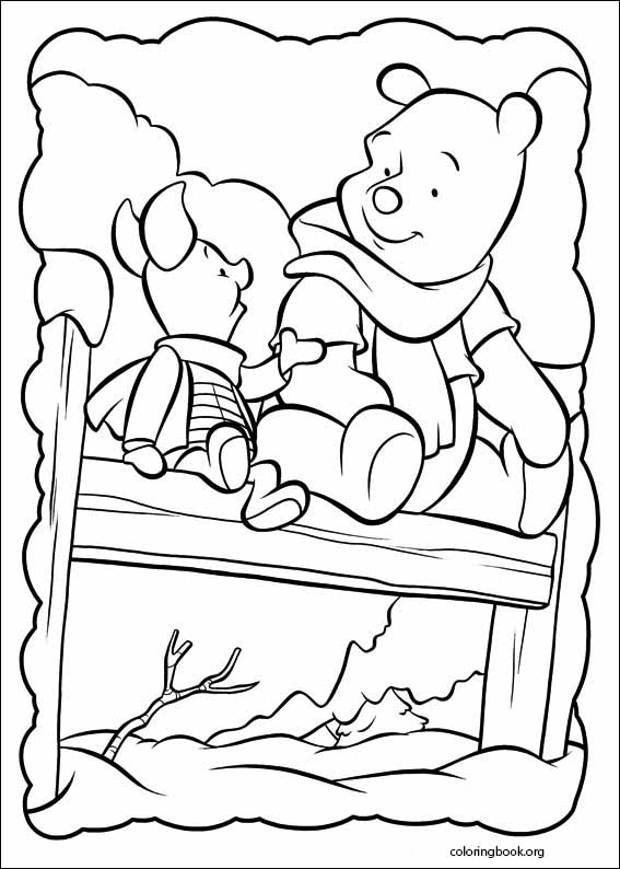 Piglet coloring page (009)