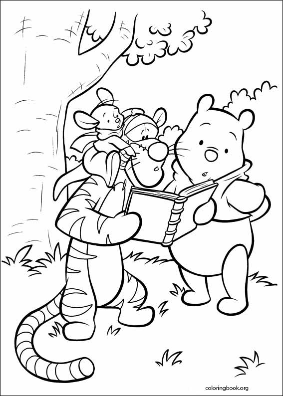 Piglet coloring page (010)