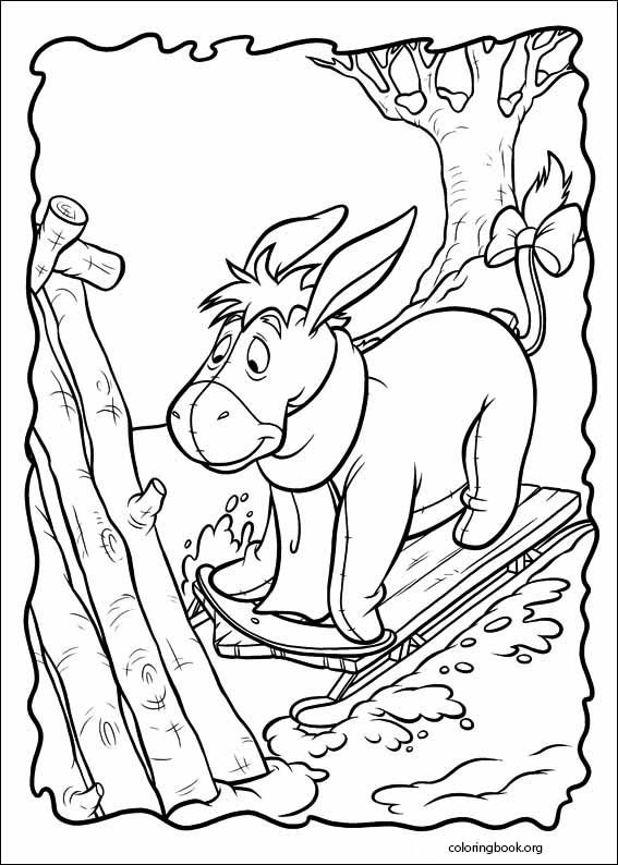 Piglet coloring page (012)