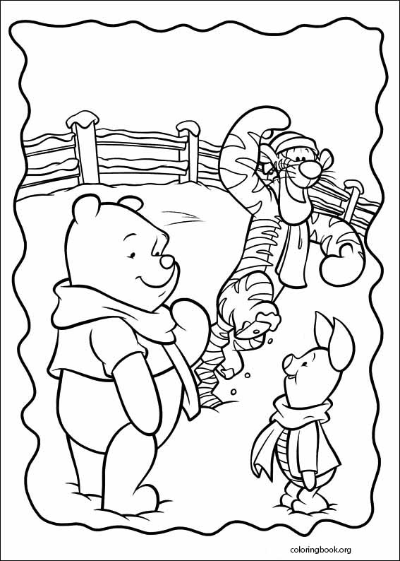 Piglet coloring page (014)
