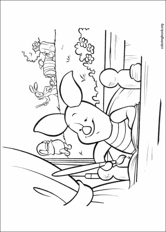 Piglet coloring page (042)
