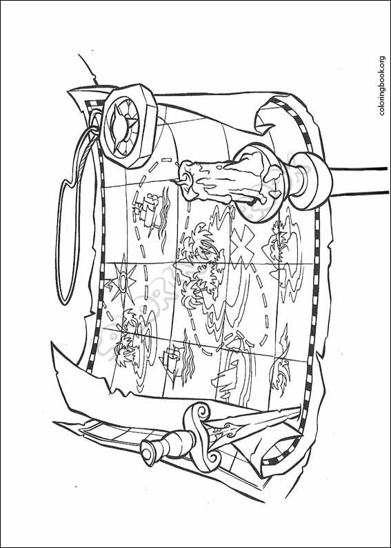 Pirates Of The Caribbean Coloring Page (014) @ ColoringBook.org Pirates Of The Caribbean Coloring Page (014) @ ColoringBook.org