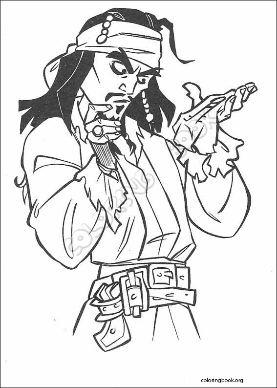 Pirates Of The Caribbean Coloring Page (021) @ ColoringBook.org Pirates Of The Caribbean Coloring Page (021) @ ColoringBook.org