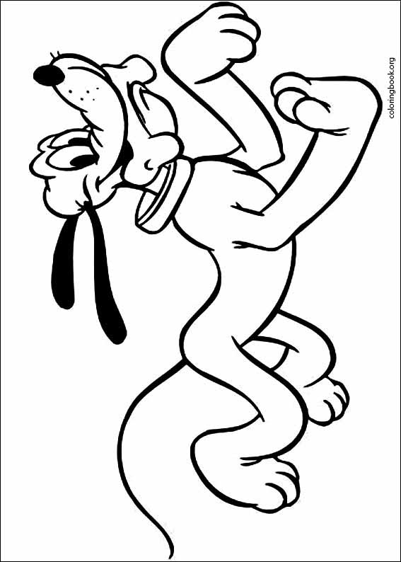 Pluto coloring page (007)
