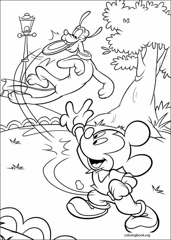 Pluto coloring page (010)