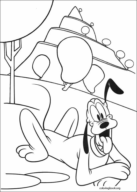 Pluto coloring page (019)