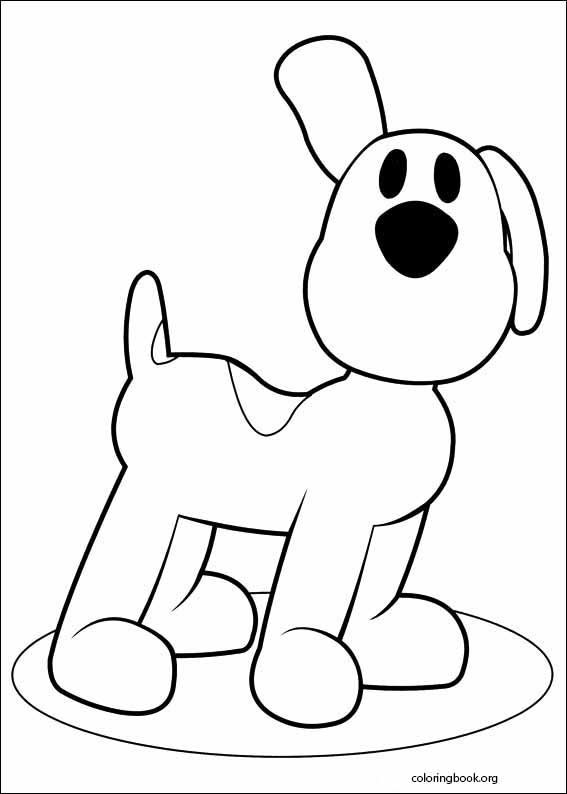 Pocoyo coloring page (001)