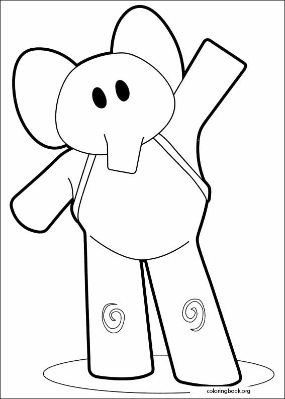 Pocoyo coloring page (004)