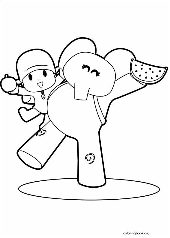 Pocoyo coloring page (008)