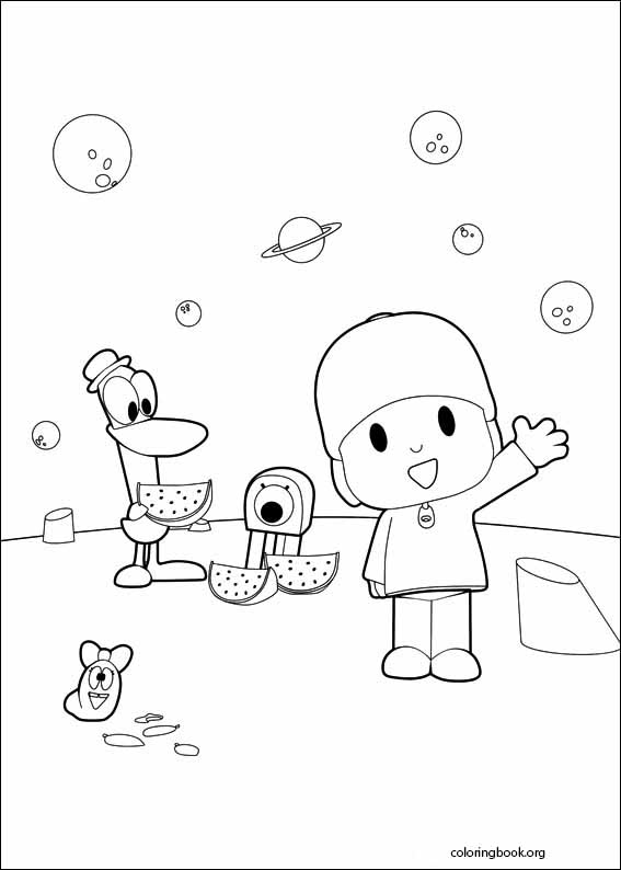 Pocoyo coloring page (021)