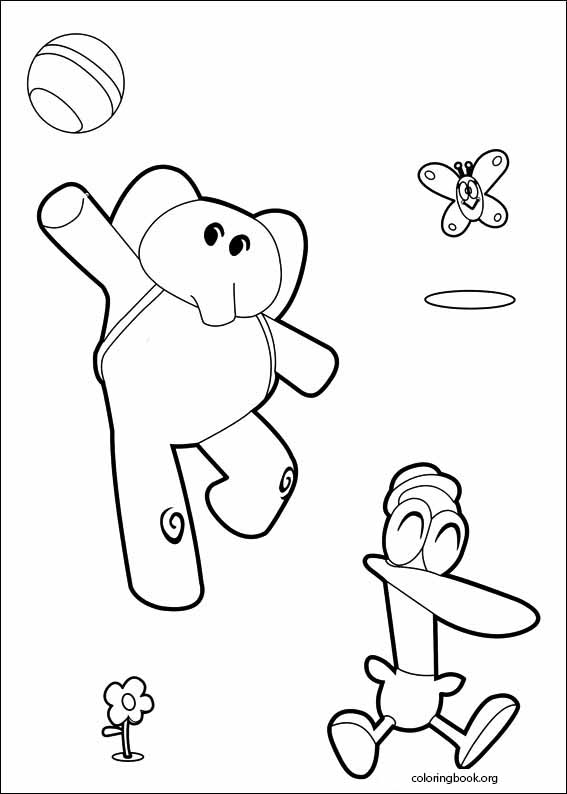 Pocoyo coloring page (026)