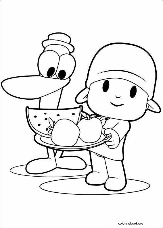 Pocoyo coloring page (030)