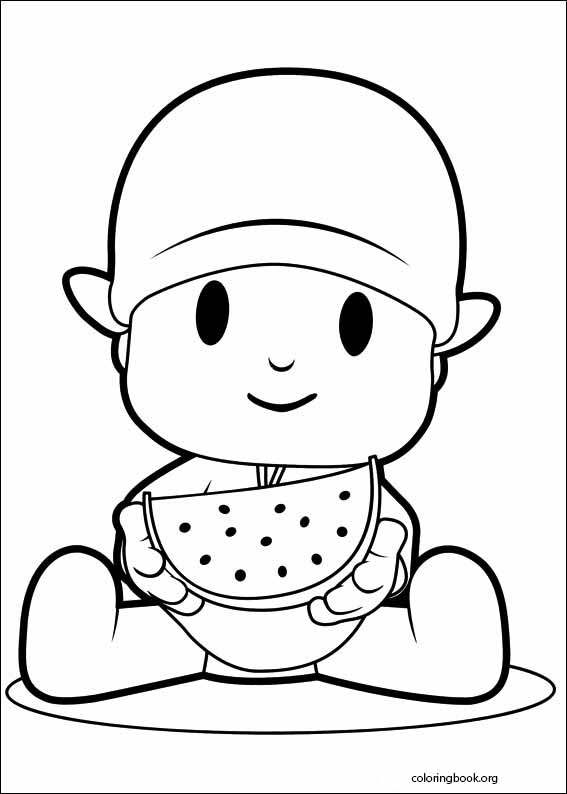 Pocoyo coloring page (036)