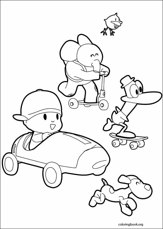 Pocoyo coloring page (039)