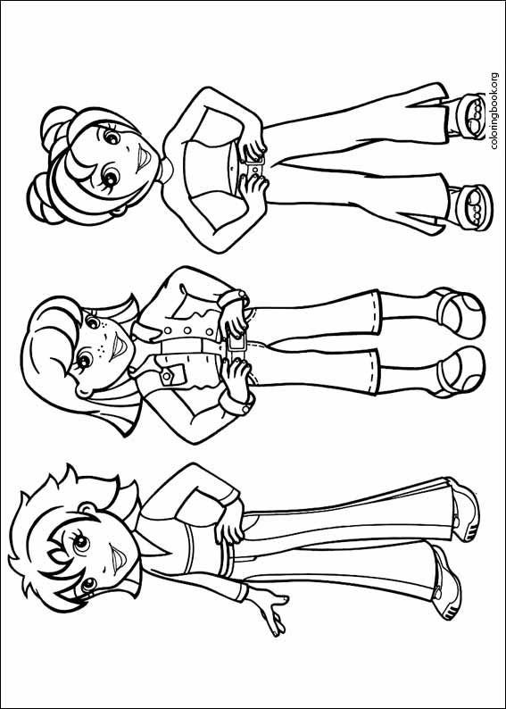 Polly Pocket coloring page 036 ColoringBook