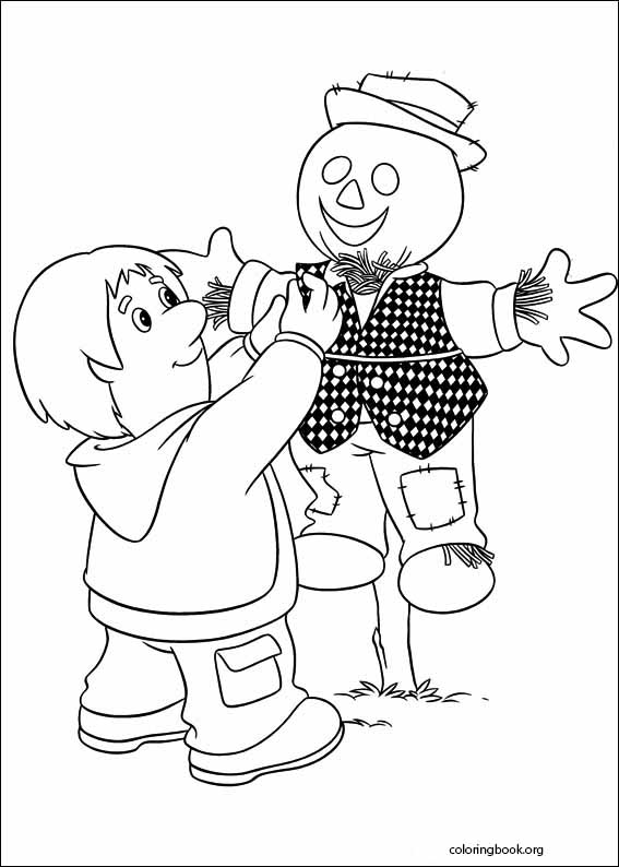 Postman Pat coloring page (024)