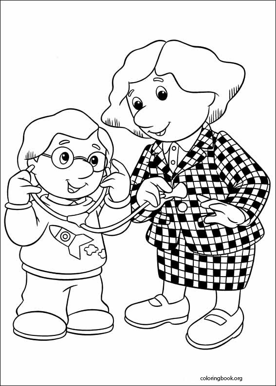 Postman Pat coloring page (031)