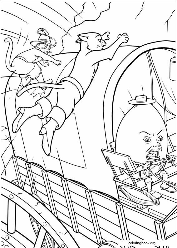 Puss In Boots coloring page (003)