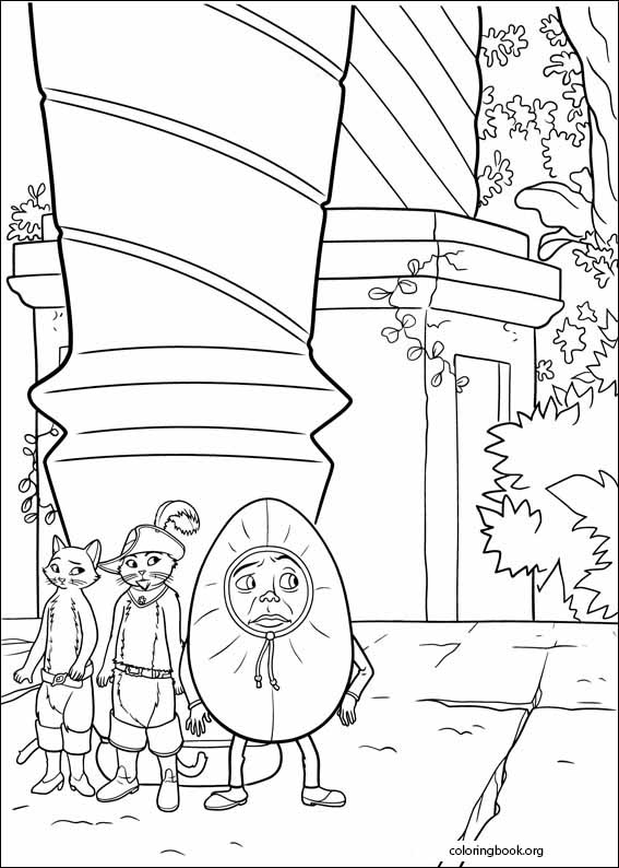 Puss In Boots coloring page (007)