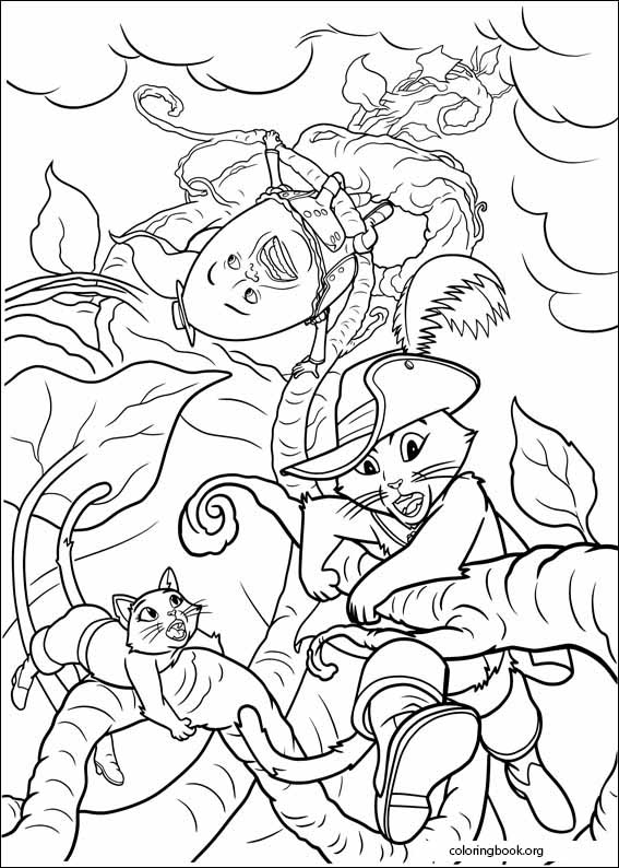 Puss In Boots coloring page (012)