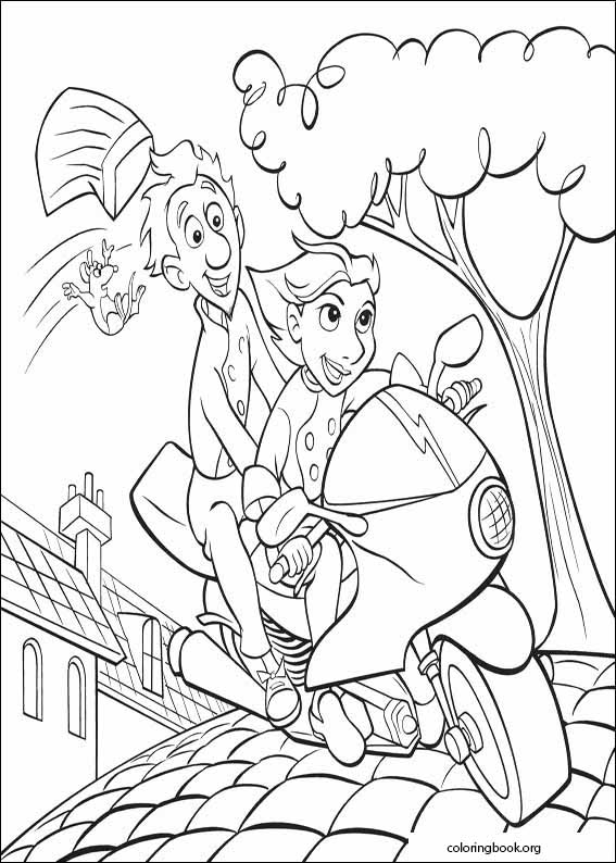 Ratatouille coloring page (009)