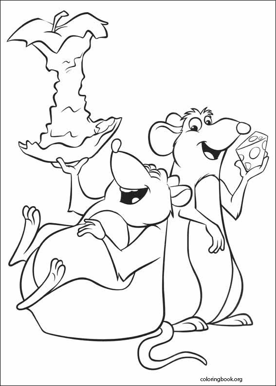 Ratatouille coloring page (022)
