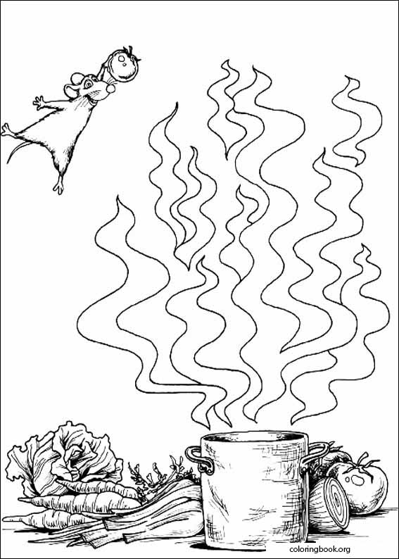 Ratatouille coloring page (036)
