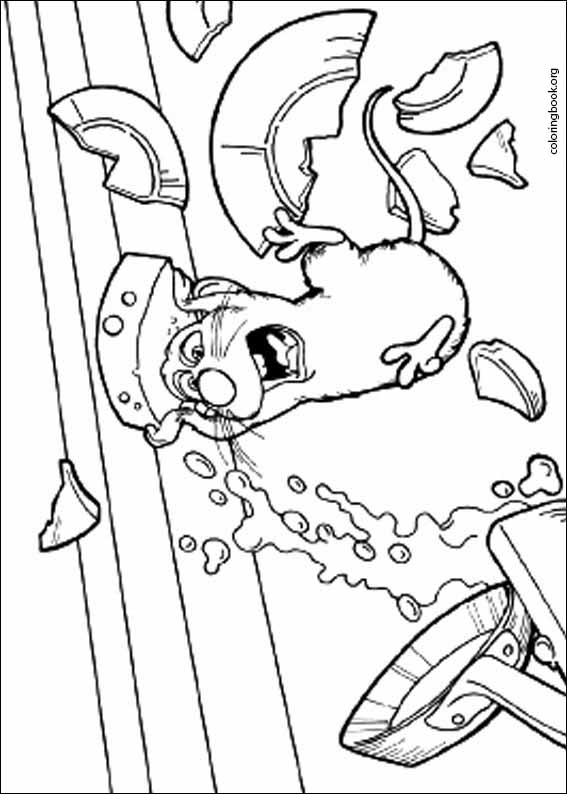 Ratatouille coloring page (039)