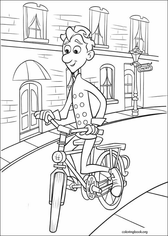 Ratatouille coloring page (044)