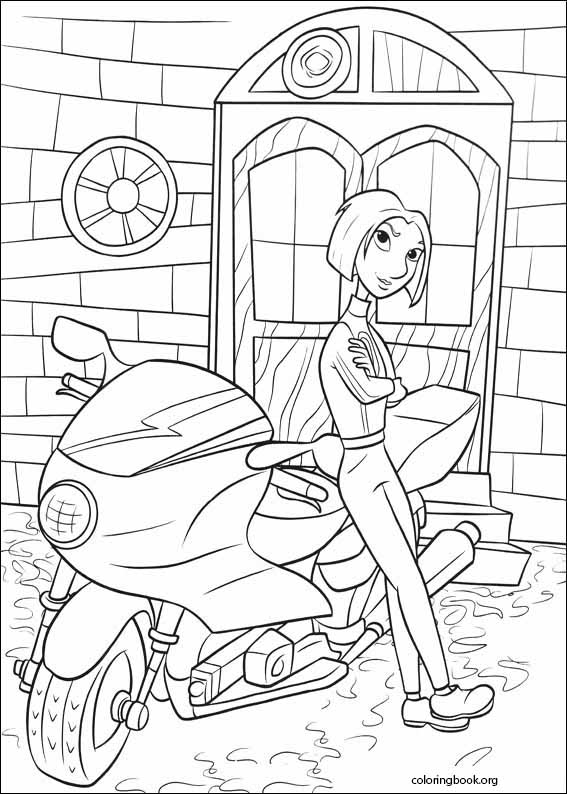 Ratatouille coloring page (052)