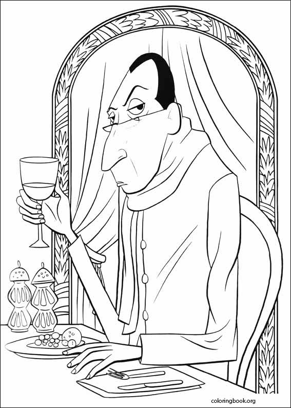 Ratatouille coloring page (055)