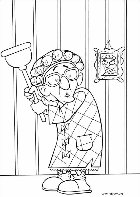 Ratatouille coloring page (056)
