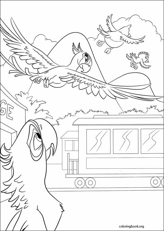 Rio coloring page (020)
