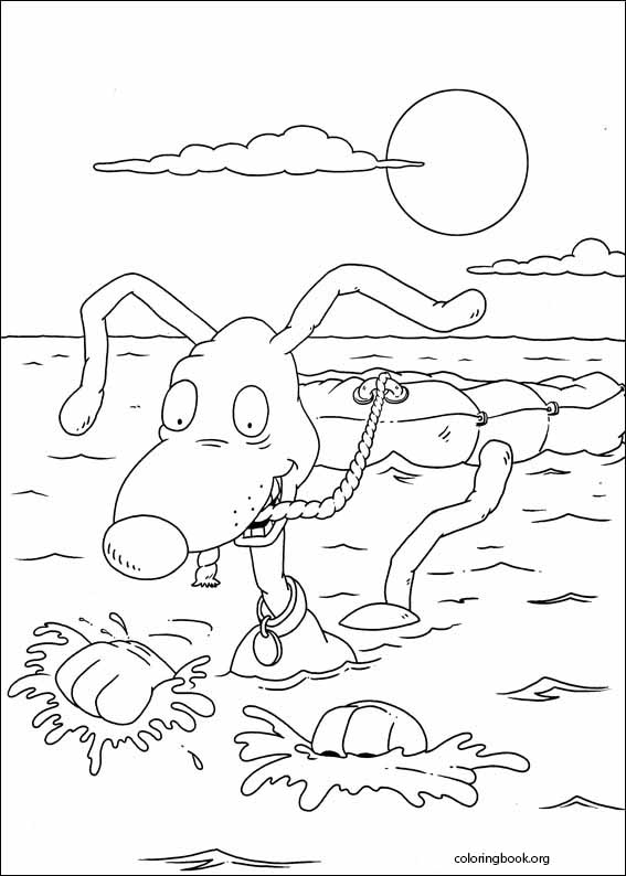 Rugrats coloring page (008)