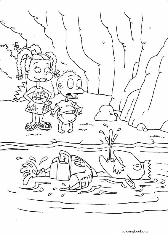Rugrats coloring page (016)