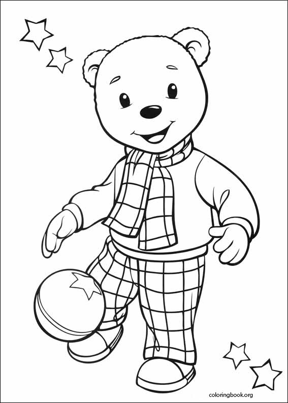 Rupert Bear coloring page (003)