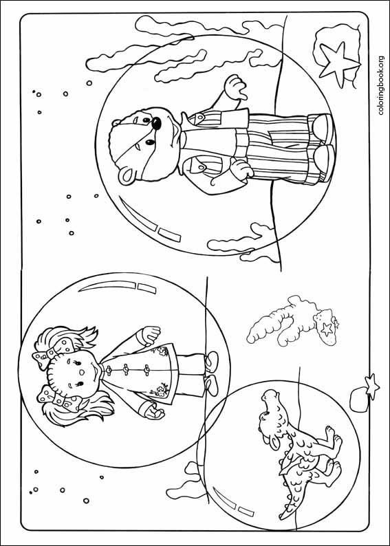 Rupert Bear coloring page (007)