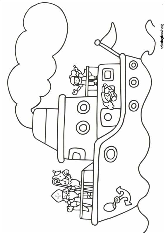 Saint Nicholas coloring page (002)