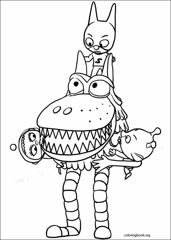 Samsam coloring page (002)