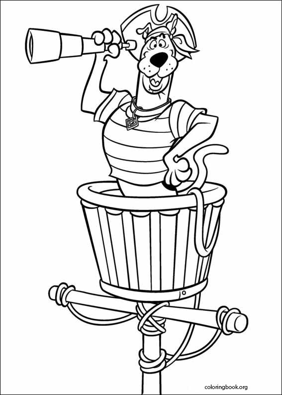 Scooby-Doo coloring page (006)