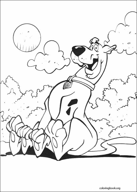 Scooby-Doo coloring page (018)