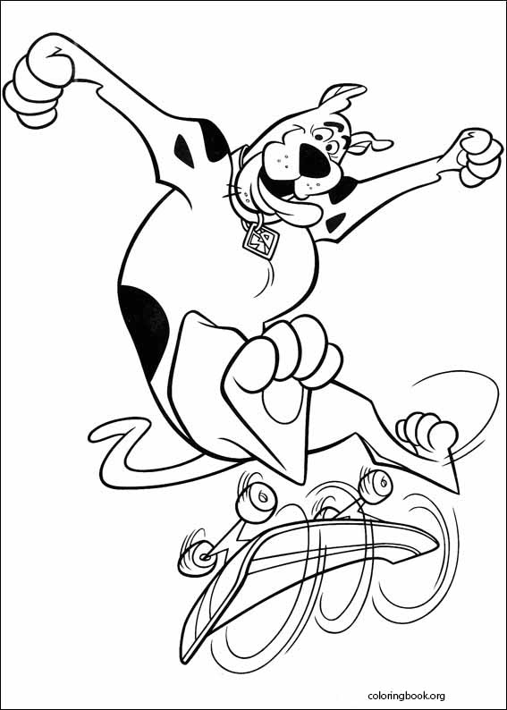 Scooby-Doo coloring page (038)