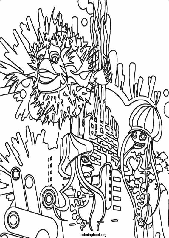 Shark Tale coloring page (003)