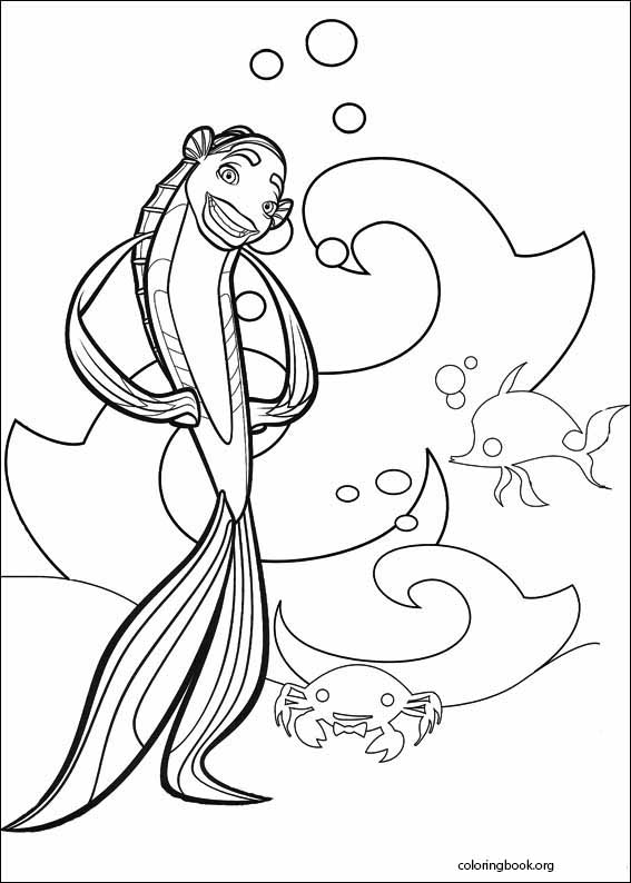 Shark Tale coloring page (006)